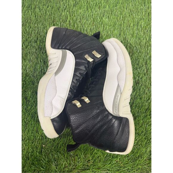 Size 8.5 -‎ Jordan 12 Retro Playoff black white fire Jordan main image 8